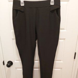 Black Skinny Leg Trousers